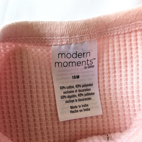 NWT Modern Moments Henley Onesie 18m - Picture 4 of 4
